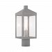 20590-80 - Livex Lighting - Nyack - One Light Outdoor Post Top Lantern Nordic Gray Finish with Clear Glass - Nyack