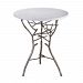 1481005 - Dimond Home - Thicket - 18 Inch Table Silver Leaf/Antique/White Marble Finish - Thicket