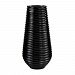 166-008 - Dimond Home - 59 Inch Ribbed Planter Gloss Black Finish -