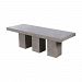 157-048 - Dimond Home - Kingston - 264 Inch Outdoor Dining Table Polished Concrete Finish - Kingston