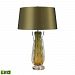 D2670-LED - Dimond Lighting - Modena - 24 Inch 18W 2 LED Table Lamp Green Finish with Green Fabric Shade - Modena