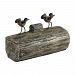 93-19311 - Sterling Industries - Altura - 11 Inch Little Birds On A Log Box Black/Grey Finish - Altura
