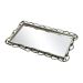 114-45 - Sterling Industries - 26 Inch Chain Edged Mirror Tray Clear/Silver Leaf Finish - Erin