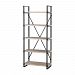 3183-017 - Sterling Industries - Gustave - 75 Inch Shelf Black/Bleached Driftwood Finish - Gustave