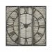 351-10547 - Sterling Industries - Tammany Square Triptych - 32 Inch Wall Clock Aged Iron/Bronze Finish - Tammany Square Triptych