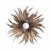 7159-082 - Sterling Industries - Louise - 31.50 Inch Round Mirror Battery Bronze Finish - Louise