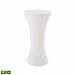 1222-004 - Sterling Industries - A Design Space Oddysey - 43.31 Inch Jibe Outdoor Bar Table White Finish - A Design Space Oddysey