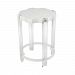 351-10275 - Sterling Industries - Kamchatka - 26 Inch Accent Table White/Clear Finish - Kamchatka