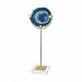 4209-001 - Sterling Industries - Halcyon - 13.60 Inch Agate Stand Blue Agate Finish - Halcyon