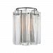 11160/1 - Elk Lighting - Cubic Glass - One Light Wall Sconce Oil Rubbed Bronze Finish with Clear Glass - Cubic Glass