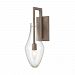 12290/1 - Elk Lighting - Culmination - One Light Wall Sconce Weathered Zinc Finish with Clear Glass - Culmination