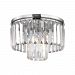 15213/1 - Elk Lighting - Palacial - One Light Semi-Flush Mount Polished Chrome Finish with Clear Crystal - Palacial