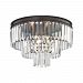 15225/3 - Elk Lighting - Palacial - Three Light Semi-Flush Mount Oil Rubbed Bronze Finish with Clear Crystal - Palacial