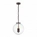 16372/3 - Elk Lighting - Gramercy - Three Light Pendant Oil Rubbed Bronze Finish with Clear Glass - Gramercy