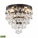 31272/3-LED - Elk Lighting - Ramira - 10 Inch 14.4W 3 LED Semi-Flush Mount Oil Rubbed Bronze Finish with Clear Glass - Ramira