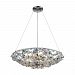 11131/8 - Elk Lighting - Crystallus - Eight Light Chandelier Polished Chrome Finish with Multi-Colored Crystal - Crystallus