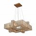11125/8 - Elk Lighting - Lexicon - Eight Light Chandelier Matte Gold Finish with Clear Crystal - Lexicon