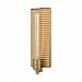 15940/1 - Elk Lighting - Corrugated Steel - One Light Wall Sconce Satin Brass Finish with Corrugated Steel Shade - Corrugated Steel