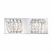 BV1002-0-15 - Elk Lighting - Crown - Two Light Bath Vanity Chrome Finish with Clear Crystal Glass - Crown
