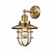 66386-1 - Elk Lighting - Seaport - One Light Wall Sconce Satin Brass Finish with Clear Glass - Seaport