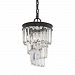 14216/1 - Elk Lighting - Palacial - One Light Mini Pendant Oil Rubbed Bronze Finish with Clear Crystal - Palacial