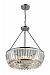 31194/6 - Elk Lighting - Vienna - Six Light Pendant Polished Chrome Finish with Clear Crystal Glass - Vienna
