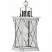 P550068-135 - Progress Lighting - Barlowe - 1 Light Outdoor Hanging Lantern Stainless Steel Finish with Clear Seeded Glass - Barlowe