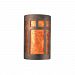 CER-7355-ANTC-MICA - Justice Design - Ambiance - Large Prairie Window Open Top and Bottom Wall Sconce Antique Copper E26 Medium Base IncandescentChoose Your Options - AmbianceG��