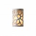 CER-7445W-STOC - Justice Design - Ambiance - Small Cobblestones Open Top and Bottom Outdoor Wall Sconce Carrara Marble E26 Medium Base IncandescentChoose Your Options - AmbianceG��
