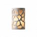 CER-7455W-STOC - Justice Design - Ambiance - Large Cobblestones Open Top and Bottom Outdoor Wall Sconce Carrara Marble E26 Medium Base IncandescentChoose Your Options - AmbianceG��