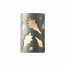 CER-7475W-BLK - Justice Design - Ambiance - Large Oak Leaves Open Top and Bottom Outdoor Wall Sconce Gloss Black E26 Medium Base IncandescentChoose Your Options - AmbianceG��