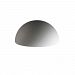 CER-1100W-CKC - Justice Design - Ambiance - Really Big Quarter Sphere Downlight Outdoor Wall Sconce Celadon Green Crackle E26 Medium Base IncandescentChoose Your Options - AmbianceG��