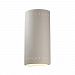 CER-1190W-HMIR - Justice Design - Ambiance - Really Big Cylinder with Perfs Closed Top Outdoor Wall Sconce Hammered Iron E26 Medium Base IncandescentChoose Your Options - AmbianceG��