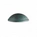 CER-2050W-PATR - Justice Design - Ambiance - Rimmed Quarter Sphere Downlight Outdoor Wall Sconce Rust Patina E26 Medium Base IncandescentChoose Your Options - AmbianceG��