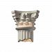 CER-4705W-CKS - Justice Design - Ambiance - Corinthian Column Open Bottom Outdoor Wall Sconce Sienna Brown Crackle E26 Medium Base IncandescentChoose Your Options - AmbianceG��