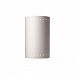 CER-5295-GRAN - Justice Design - Ambiance - Large ADA Cylinder with Perfs Open Top and Bottom Wall Sconce Granite E26 Medium Base IncandescentChoose Your Options - AmbianceG��
