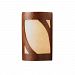 CER-5330W-HMCP - Justice Design - Ambiance - Large ADA Lantern Closed Top Outdoor Wall Sconce Hammered Copper E26 Medium Base IncandescentChoose Your Options - AmbianceG��