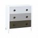 7011-1661 - Elk Home - Queen of Connacht - 32 Inch Chest Cool Grey Ombre/White Finish - Queen of Connacht