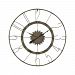 3138-429 - Elk Home - Calibre - 36 Inch Wall Clock Grey Iron/Antique Finish - Calibre