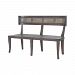 6516004 - Elk Home - Country - 48 Inch Bench Heritage Dark Grey Stain/No Distress Finish - Country