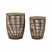 351-10766/S2 - Elk Home - Island Life - 21 Inch Accent Table (Set of 2) Natural Finish - Island Life