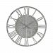351-10732 - Elk Home - Janica - 32 Inch Wall Clock Galvanized Steel/Antique White Finish - Janica