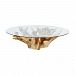 7118502 - Elk Home - New Orleans - 38 Inch Cocktail Table Natural Finish - New Orleans
