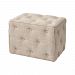 3169-094 - Elk Home - Poundcake - 23 Inch Bench Belgian Linen/Washed Oak Finish - Poundcake