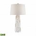 D2936-LED - Elk Home - Windley - 29 Inch 9.5W 1 LED Table Lamp Natural Finish with White Textured Linen Shade - Windley