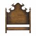 958101RS - Elk Home - Carved Birds - 85 Inch King Headboard Retreat Stain Finish - Carved Birds