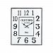 917417 - Elk Home - Freswick - 18.75 Inch Clock Colonial White Finish - Freswick