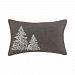 908125-P - Elk Home - Glistening Trees - 16x26 Inch Pillow Cover Only Chateau Grey/Snow Finish - Glistening Trees