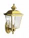 9712PB - Kichler-Lighting-Canada - Bay Shore - One Light Outdoor Wall Bracket Polished Brass Finish with Clear Beveled Glass - Bay Shore