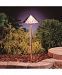 15843CO27 - Kichler-Lighting-Canada - Low Voltage 22 Inch LED Hammered Roof Path Light Copper Finish -